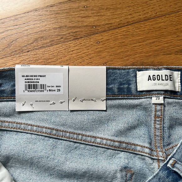 Agolde MIA MID RISE/Straight leg - Picture 7 of 7